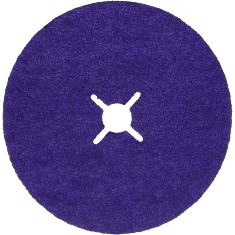 Disque abrasif fibre 1187C180 mm. Cubitron 3. P 36+22 mm fendu 3M