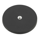 Aimant plat en caoutchouc 66mm avec broche M8 récompense