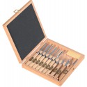 Coffret d'outils de sculpture 11 pièces Nr.3441 Kirsche