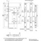 Serrure mortaise HT-ES-34.PZW92/10.D65.F22