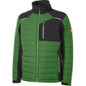 Veste matelassée hybride taille vert/noir. XS Fortis Éléments