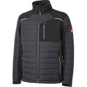 Veste matelassée hybride taille noire. XS Fortis Éléments