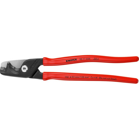 Coupe-câbles avec poignées en plastique 225mm KNIPEX