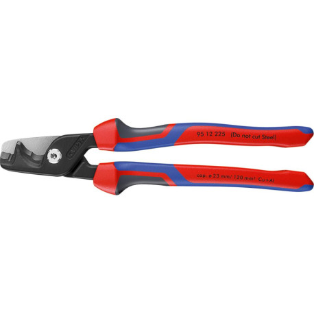 Coupe-câbles avec poignées multi-composants 225mm KNIPEX