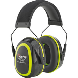 Casque anti bruit 27dB EN 352-1 Jaune FORTIS