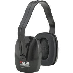 Casque anti bruit 29dB EN 352-1 noir FORTIS