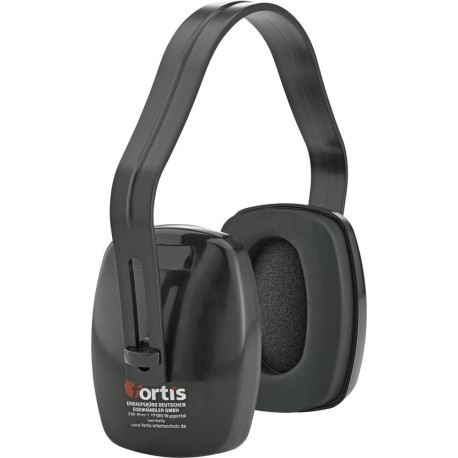 Casque anti bruit 29dB EN 352-1 noir FORTIS