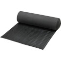 Tapis à bandes PRO. NR/SBR. noir. 6 mm. 1000mm 10m FORTIS