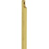Tige verrouillage porte 16X2500mm galvanisé jaune