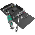 Jeu de cliquets pour chargeur 3/8Zyklop Pocket 27 pièces Wera