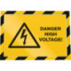 Cadre magnétique SECURITY A4 DURAFRAME jaune/noir