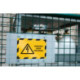 Cadre magnétique SECURITY A4 DURAFRAME jaune/noir