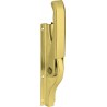 Porte Verrou flotté F. Barre 10 mm jaune chromé