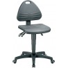 Chaise de bureau rembourré par mousse intégrale - avec roulettes hauteur réglable 430 – 600 mm