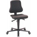 Chaise de travail Solitec 2 sur roulettes Bois 9208-3000