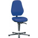 Chaise bureau Laboratoire Basic 2 sur roulettes, Système synchrone avec réglage de tension 9138-6902-502