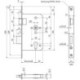 Serrure mortaise .1013PZ72/9.D65.F2