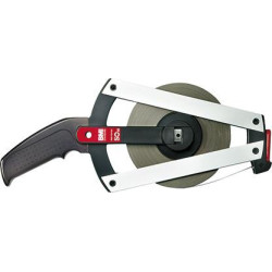 Mètre ruban cadre polyamide 50mx13mm début de mesure B IMC