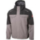 Veste de pluie Plus taille gris/noir. S Fortis Éléments
