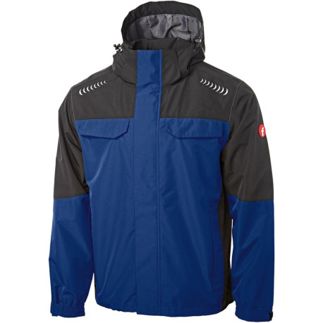Veste de pluie Plus bleu maïs/noir taille. S Fortis Éléments