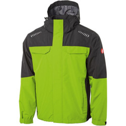 Veste de pluie Plus taille lime/noir. M Fortis Éléments