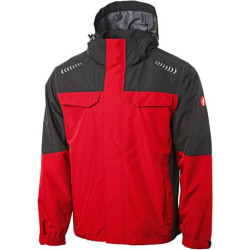 Veste de pluie Plus rouge/noir taille. XL Fortis Éléments