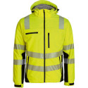Veste softshell. Taille S jaune/noir Taille S