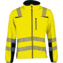 Veste softshell. Taille S jaune/noir Taille S