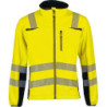 Veste softshell. Taille S jaune/noir Taille S