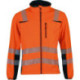 Veste softshell. Taille S orange/noir Taille S