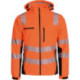 Veste softshell. Taille XL orange/noir Taille XL