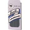 Lacet 90 cm, noir,plat (Par 12)