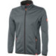 Veste polaire technique gris/noir chiné taille. Éléments Fortis 4XL