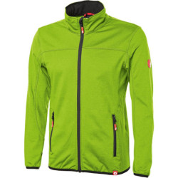Veste polaire technique lime/noir chiné taille. Éléments Fortis 2XL