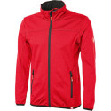 Veste polaire technique rouge/noir taille chiné. M Fortis Éléments