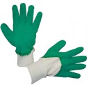 Gant de jardin , Latex Taille 10, vert