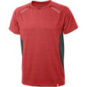 T-Shirt Quick Dry bordeaux/noir chiné taille. S Fortis Éléments