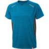T-Shirt Quick Dry pétrole/noir chiné taille. XS Fortis Éléments