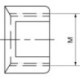 Écrou de réglage pour alésoir manuel réglable taille 5 M10,5x1 BECK