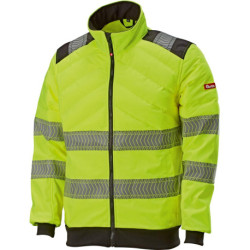 Blouson haute visibilité Tom jaune-noir. Taille L FORTIS