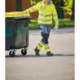 Parka haute visibilité Arwid jaune/gris taille L