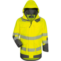Parka haute visibilité Arwid jaune/gris taille M