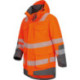 Parka haute visibilité Herwin orange/gris taille 3XL