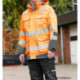Parka haute visibilité Herwin orange/gris taille L
