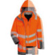 Parka haute visibilité Herwin orange/gris taille S