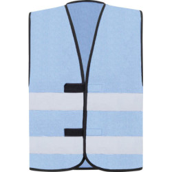 Gilet haute visibilité Dortmund bleu ciel taille XL