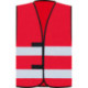 Gilet haute visibilité Dortmund rouge taille L