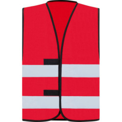 Gilet haute visibilité Dortmund rouge taille XL