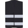 Gilet haute visibilité Dortmund noir taille 2XL