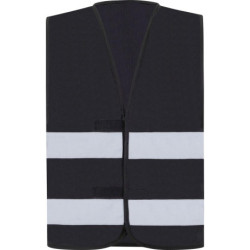 Gilet haute visibilité Dortmund noir taille 3XL